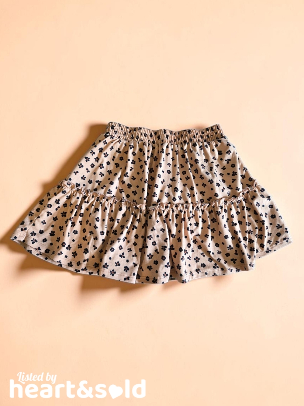 Girls Btween Floral Print Skort